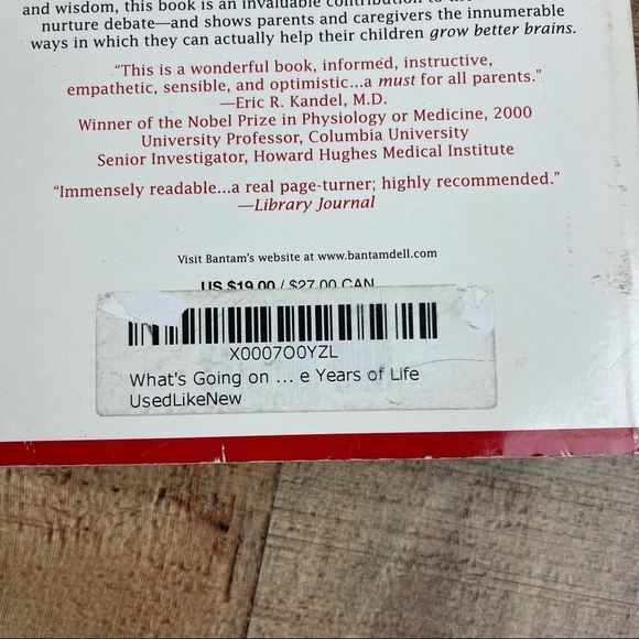 What’s Going On In There? by Lise Eliot Parenting Psychology Book - Picture 3 of 5